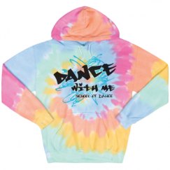 Unisex Tie-Dye Fleece Hoodie