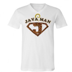 Unisex V-Neck Jersey Tee