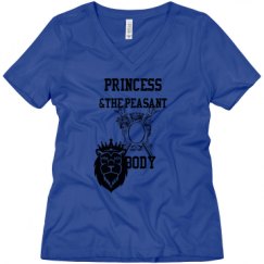 Ladies Relaxed Fit V-Neck Tee