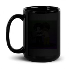 15oz Black Glossy Mug