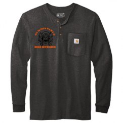 Unisex Carhartt Long Sleeve Henley Tee 