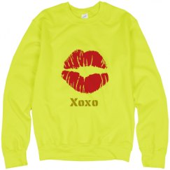 Unisex Neon Crewneck Sweatshirt