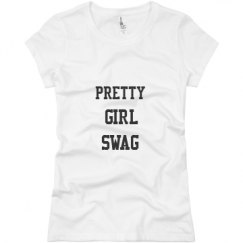 Ladies Slim Fit Basic Promo Jersey Tee