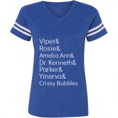 Ladies Relaxed Fit Vintage Sports Tee