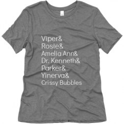 Ladies Relaxed Fit Super Soft Triblend Tee