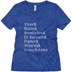 Ladies Relaxed Fit V-Neck Tee