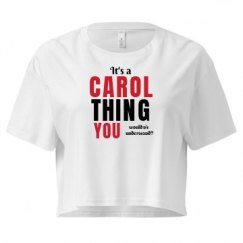 Ladies Festival Cali Crop Top Tee