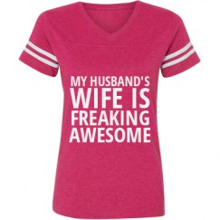 Ladies Relaxed Fit Vintage Sports Tee