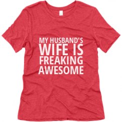 Ladies Relaxed Fit Super Soft Triblend Tee