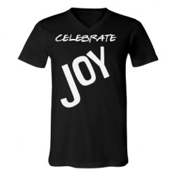 Unisex V-Neck Jersey Tee