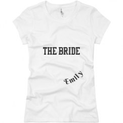 Ladies Slim Fit Basic Promo Jersey Tee