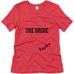 Ladies Relaxed Fit Super Soft Triblend Tee