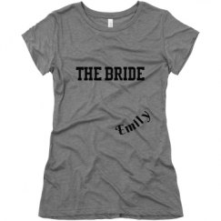Ladies Slim Fit Super Soft Triblend Tee