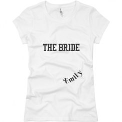 Ladies Slim Fit Basic Promo Jersey Tee