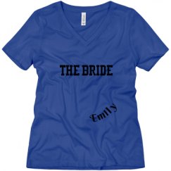 Ladies Relaxed Fit V-Neck Tee
