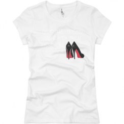 Ladies Slim Fit Basic Promo Jersey Tee