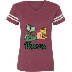 Ladies Relaxed Fit Vintage Sports Tee