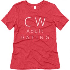 Ladies Relaxed Fit Super Soft Triblend Tee