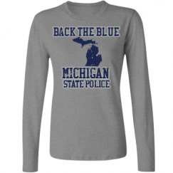 Ladies Relaxed Fit Basic Long Sleeve Tee