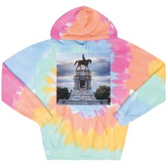 Unisex Tie-Dye Fleece Hoodie