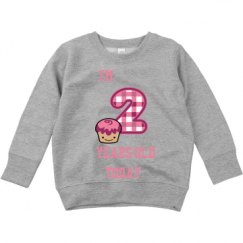 Toddler Crewneck Basic Promo Sweatshirt