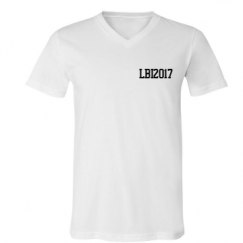 Unisex V-Neck Jersey Tee