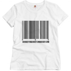 My barcode shirt 2