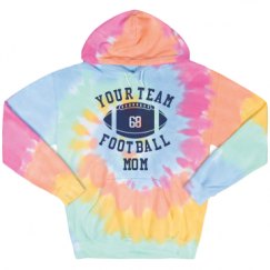 Unisex Tie-Dye Fleece Hoodie