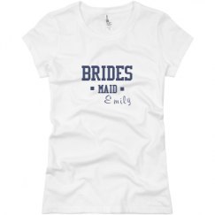 Ladies Slim Fit Basic Promo Jersey Tee