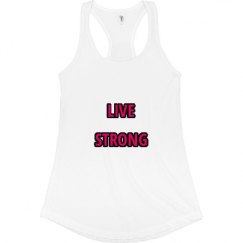 Ladies Slim Fit Racerback Tank Top