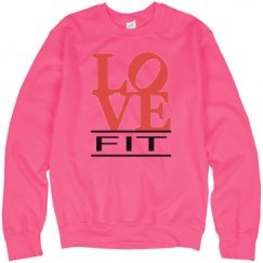 Unisex Neon Crewneck Sweatshirt