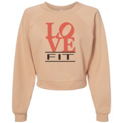 Women's Raglan Pullover Fleece