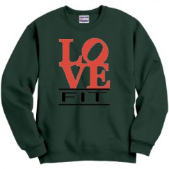 Unisex Film and Foil Crewneck Sweatshirt