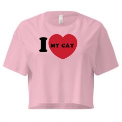 Ladies Festival Cali Crop Top Tee