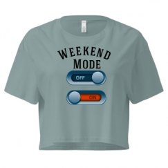 Ladies Festival Cali Crop Top Tee