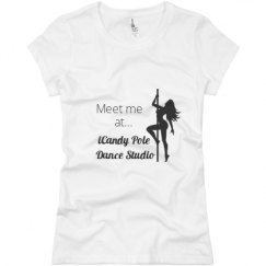 Ladies Slim Fit Basic Promo Jersey Tee