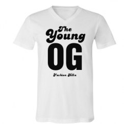 Unisex V-Neck Jersey Tee