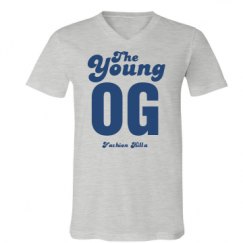 Unisex V-Neck Jersey Tee