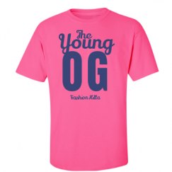 Unisex Ultra Cotton Safety Neon Crewneck Tee