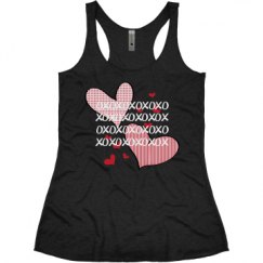 Ladies Slim Fit Super Soft Racerback Triblend Tank