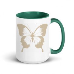 15oz Ceramic Mug with Color Inside