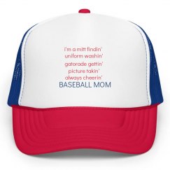 Baseball Mom Hat