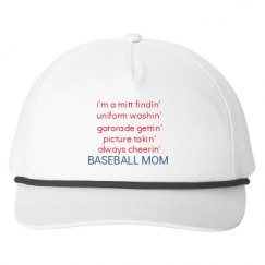 Snapback Five-Panel Rope Hat