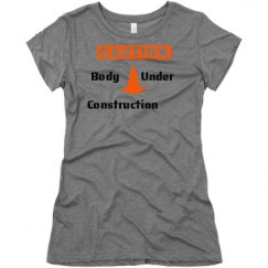 Ladies Slim Fit Super Soft Triblend Tee