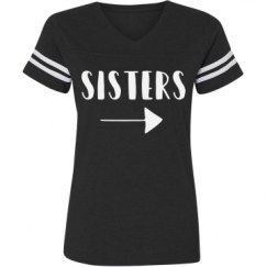 Ladies Relaxed Fit Vintage Sports Tee