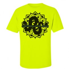 Unisex Ultra Cotton Safety Neon Crewneck Tee