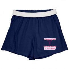 Slim Fit Cheer Shorts