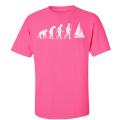 Unisex Ultra Cotton Safety Neon Crewneck Tee