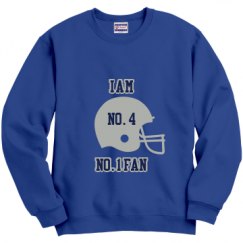 Unisex Film and Foil Crewneck Sweatshirt