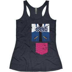 Ladies Slim Fit Super Soft Racerback Triblend Tank